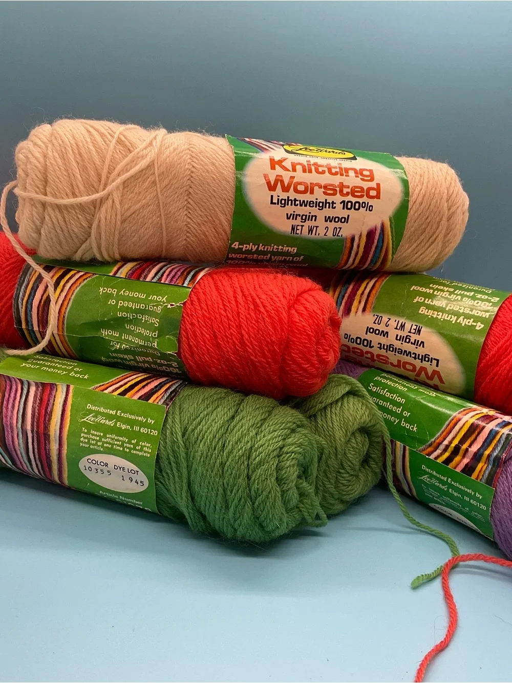 Lee Wards seven skeins